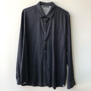 **SOLD** Mens XL Kenneth Cole Reaction Black Strip